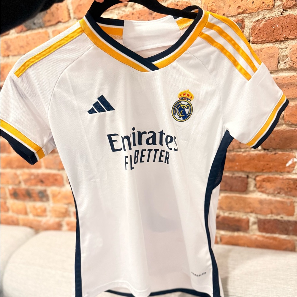 Real Madrid Women’s White Soccer Jersey